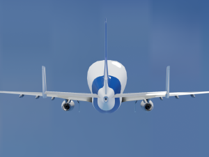 ANIMATED AIRBUS BELUGA XL 3D Модель