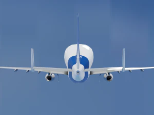 ANIMATED AIRBUS BELUGA XL 3D Model