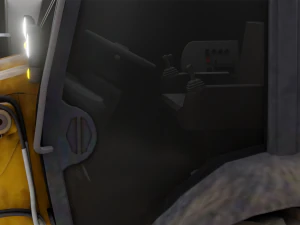 JCB BULLDOZER GAME READY 3D MODEL 3D Model