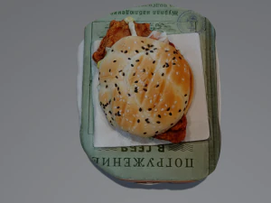 LOW POLY BURGER FOOD GAME READY 3D Model
