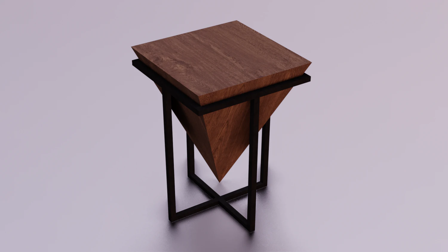 STYLISH TABLE LOW POLY GAME READY 3D MODEL 3D Model .c4d .max .obj .3ds .fbx .stl .blend
