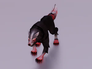 WOLF GAME READY 3D MODEL 3D Model