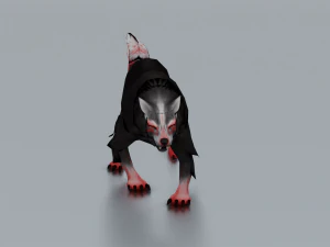 WOLF GAME READY 3D MODEL 3D Model