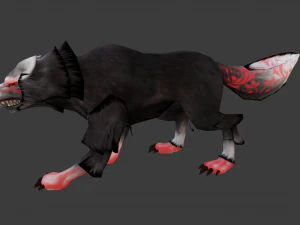 WOLF GAME READY 3D MODEL 3D Model