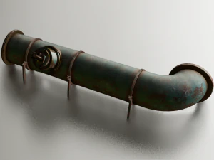 PIPE LINE GAME READY 3D MODEL 3D Model