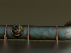 PIPE LINE GAME READY 3D MODEL 3D Model