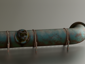 PIPE LINE GAME READY 3D MODEL 3D Model