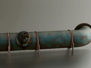 PIPE LINE GAME READY 3D MODEL 3D Model