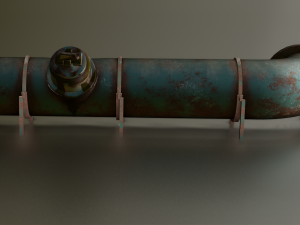 PIPE LINE GAME READY 3D MODEL 3D Model