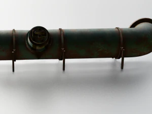 PIPE LINE GAME READY 3D MODEL 3D Model