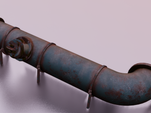 PIPE LINE GAME READY 3D MODEL 3D Model