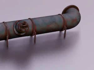 PIPE LINE GAME READY 3D MODEL 3D Model