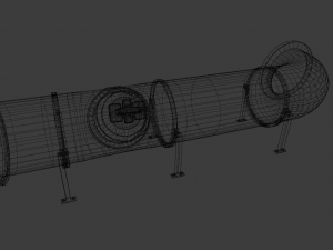 PIPE LINE GAME READY 3D MODEL 3D Model