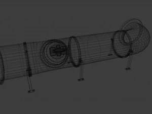 PIPE LINE GAME READY 3D MODEL 3D Model