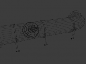 PIPE LINE GAME READY 3D MODEL 3D Model