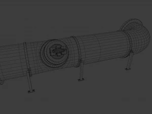 PIPE LINE GAME READY 3D MODEL 3D Model