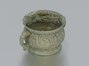 VESSEL ANTIQUE GAME READY LOW POLY Modello 3D