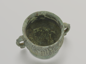 VESSEL ANTIQUE GAME READY LOW POLY Modello 3D