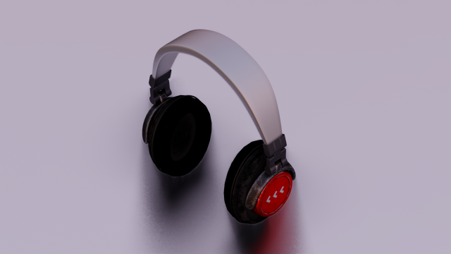 HEADPHONES GAME READY 3D MODEL 3D Model .c4d .max .obj .3ds .fbx .stl .blend 