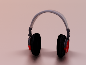 HEADPHONES GAME READY 3D MODEL 3D Model