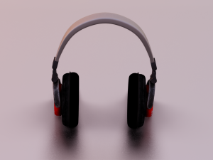 HEADPHONES GAME READY 3D MODEL 3D Model