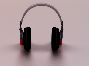 HEADPHONES GAME READY 3D MODEL 3D Model