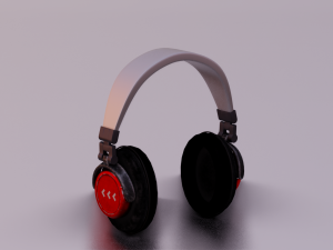 HEADPHONES GAME READY 3D MODEL 3D Model
