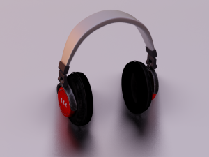 HEADPHONES GAME READY 3D MODEL 3D Model