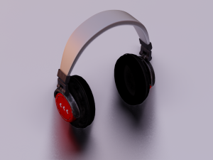 HEADPHONES GAME READY 3D MODEL 3D Model