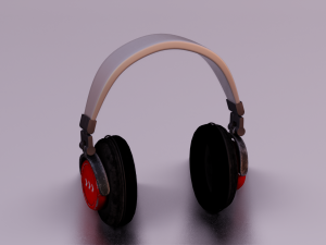 HEADPHONES GAME READY 3D MODEL 3D Model