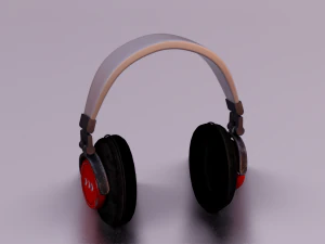 HEADPHONES GAME READY 3D MODEL 3D Model
