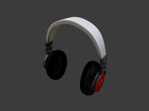 HEADPHONES GAME READY 3D MODEL 3D Model