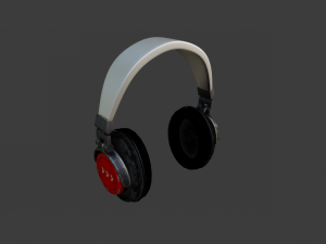 HEADPHONES GAME READY 3D MODEL 3D Model