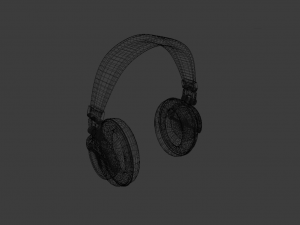HEADPHONES GAME READY 3D MODEL 3D Model