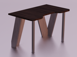 TABLE GAME READY LOW POLY 3D मॉडल