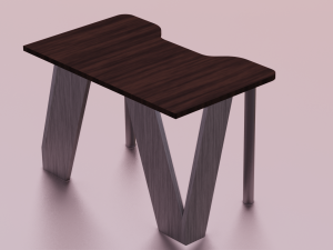 TABLE GAME READY LOW POLY 3D मॉडल