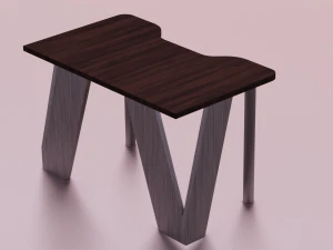 TABLE GAME READY LOW POLY 3D Model