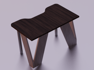 TABLE GAME READY LOW POLY 3D मॉडल