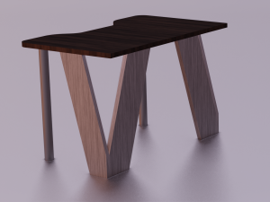 TABLE GAME READY LOW POLY 3D मॉडल
