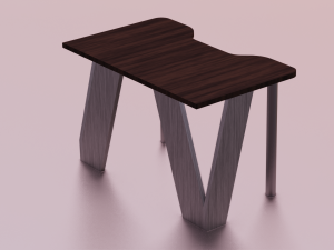 TABLE GAME READY LOW POLY 3D मॉडल