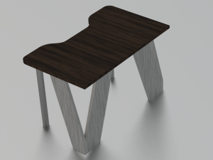 TABLE GAME READY LOW POLY 3D मॉडल