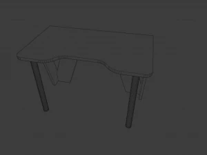 TABLE GAME READY LOW POLY 3D Model