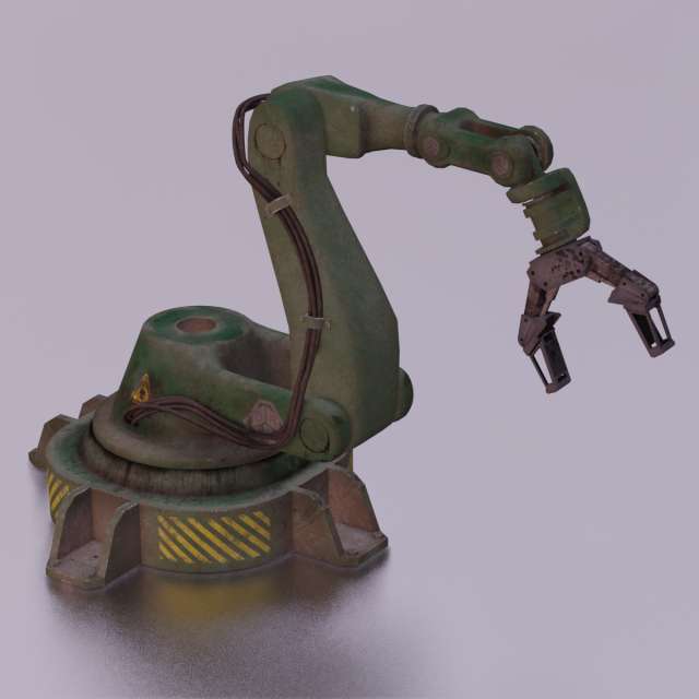INDUSTRIAL VEHICLE GAME READY LOW POLY Modello 3D .c4d .max .obj .3ds .fbx .stl .blend