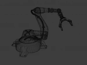 INDUSTRIAL VEHICLE GAME READY LOW POLY 3D Model