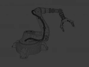 INDUSTRIAL VEHICLE GAME READY LOW POLY 3D Model