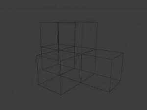 WOODEN BOXES LOW POLY GAMEREADY 3D Model