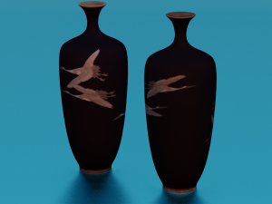 VASE GAME READY 3D MODEL 3Dモデル