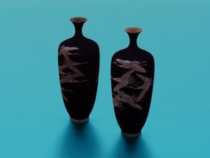VASE GAME READY 3D MODEL 3Dモデル