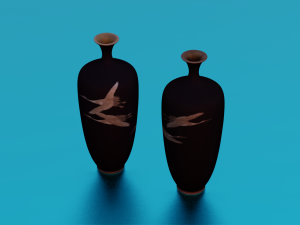 VASE GAME READY 3D MODEL 3Dモデル