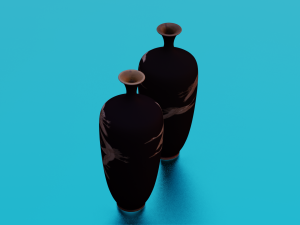 VASE GAME READY 3D MODEL 3Dモデル